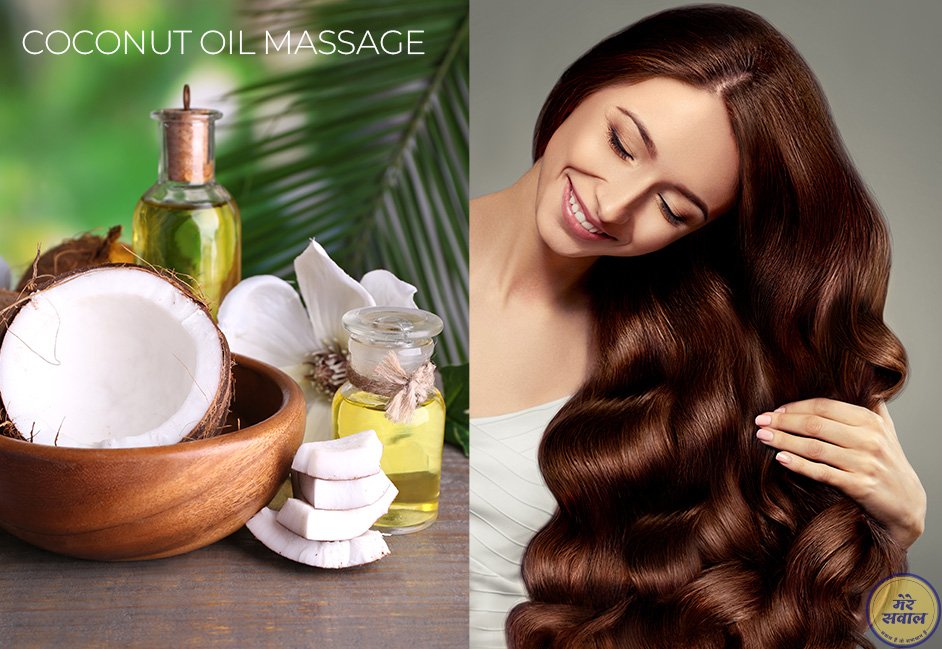 Coconut-oil-Massage